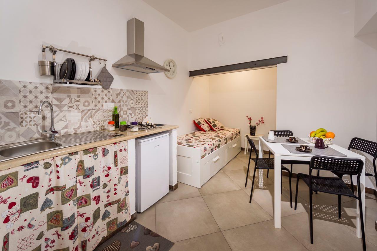 דירות קאסטלמארה דל גולפו Il Cortile מראה חיצוני תמונה